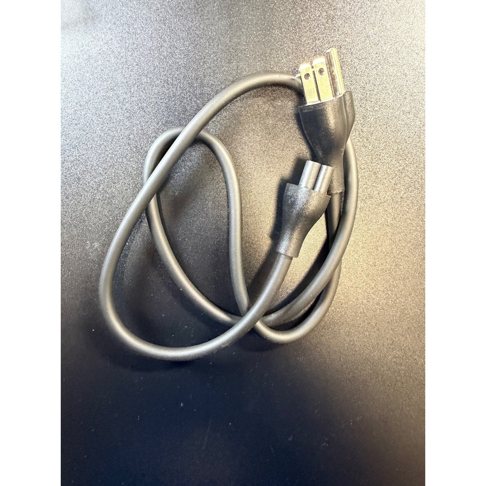 Dell DP/N 078390 3-Prong Laptop Power Cord C5 Cloverleaf Black 3ft JB5